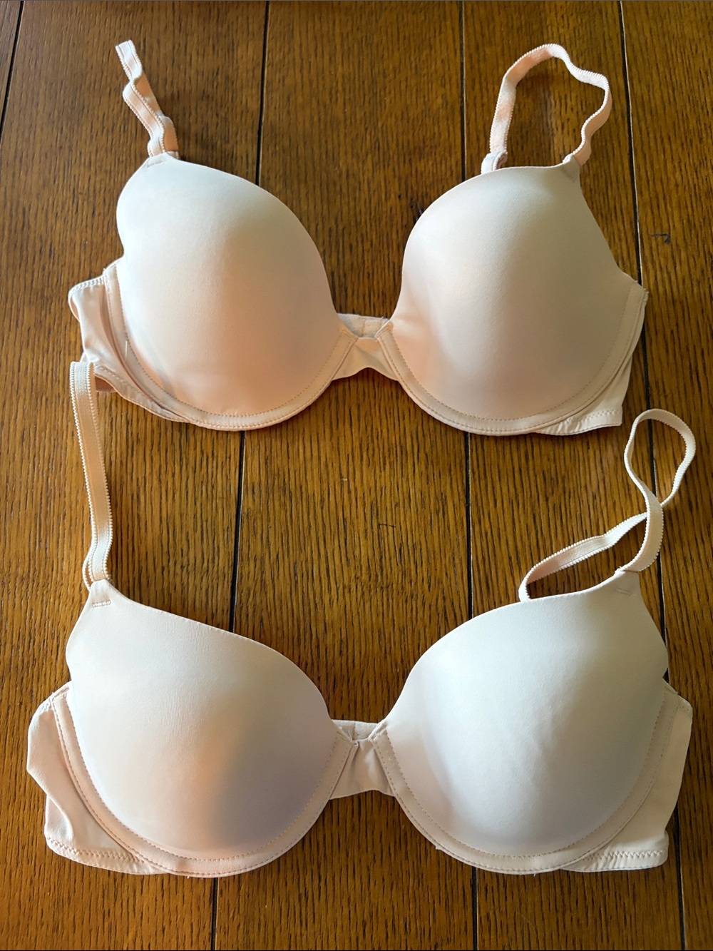 PINK Wear Everywhere Demi Bra - 2 Bras